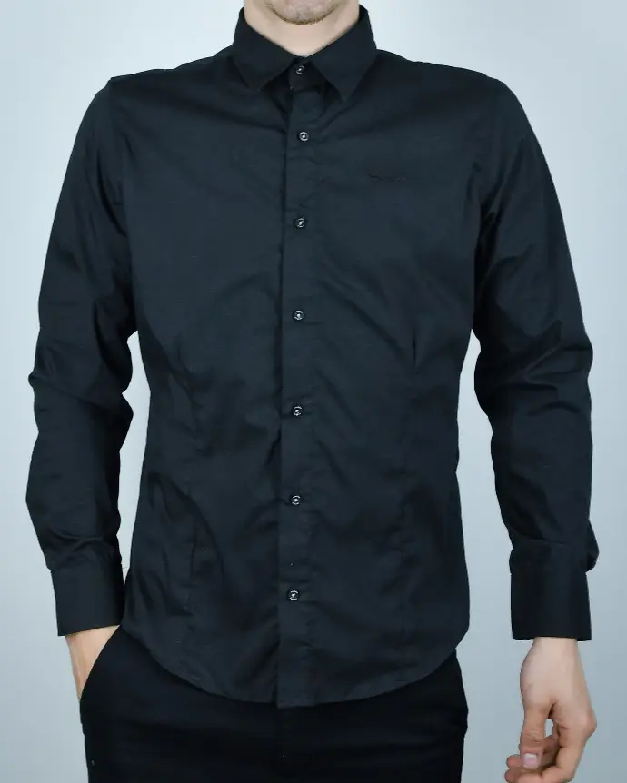 Camisa Mangas Largas Estampa Algodón Rock Shore Bando Hombre