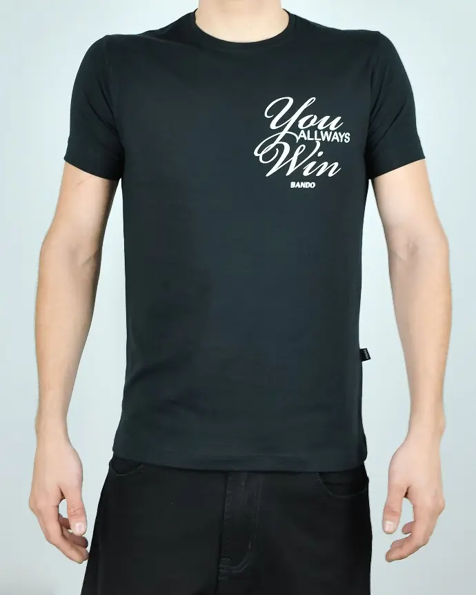 Remera Mangas Cortas Estampa Mayahi Bando Hombre