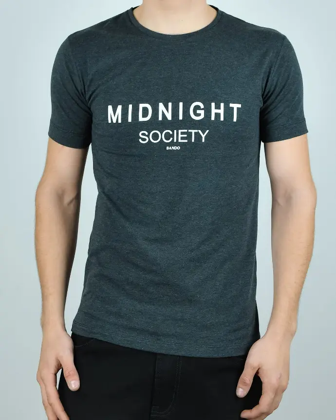 Remera Mangas Cortas Estampa Kivioli Bando Hombre