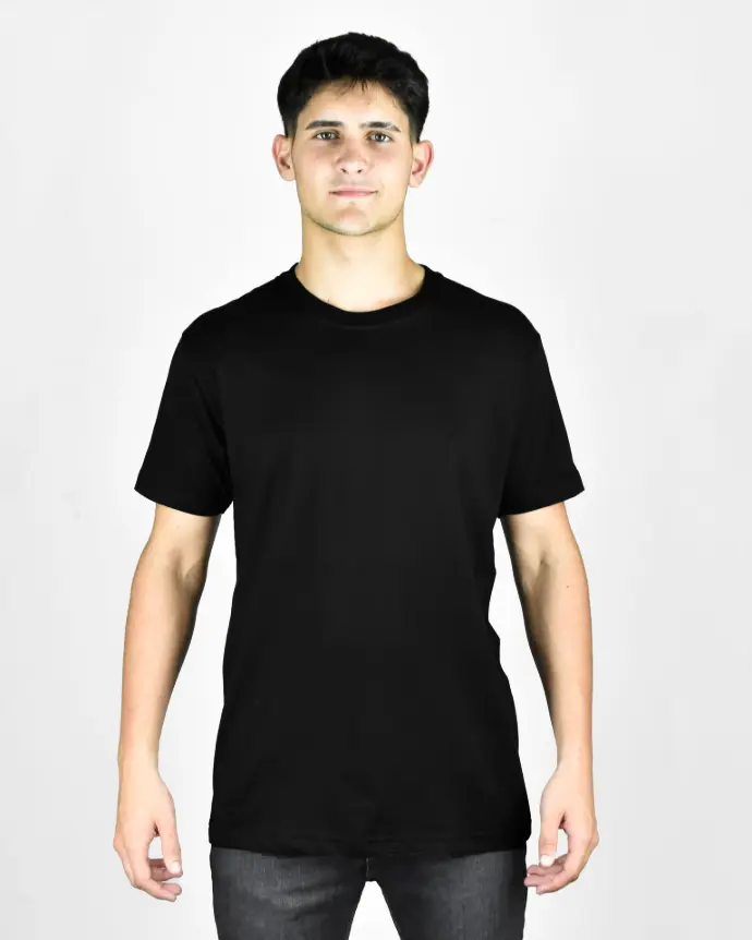 Remera Mangas Cortas Liso Algodón Anás Job Booz Hombre
