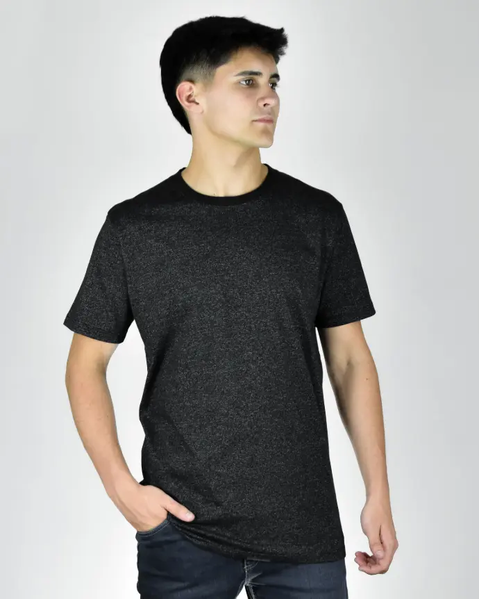 Remera Mangas Cortas Algodón Liso Neri Job Booz Hombre