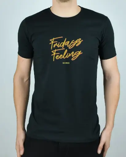 Remera Mangas Cortas Estampa Issaka Bando Hombre