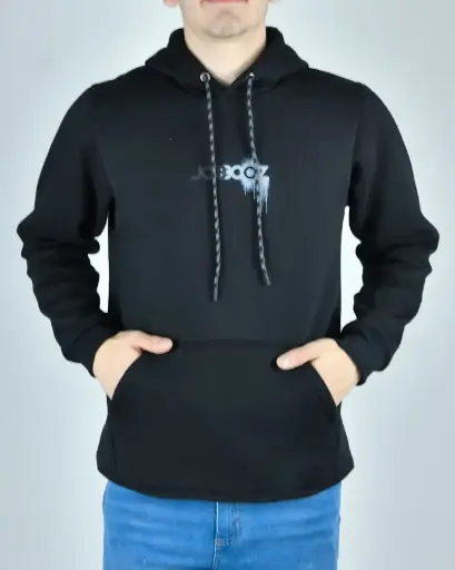 Hoodie Friza Estampa Gabriel Job Booz Hombre
