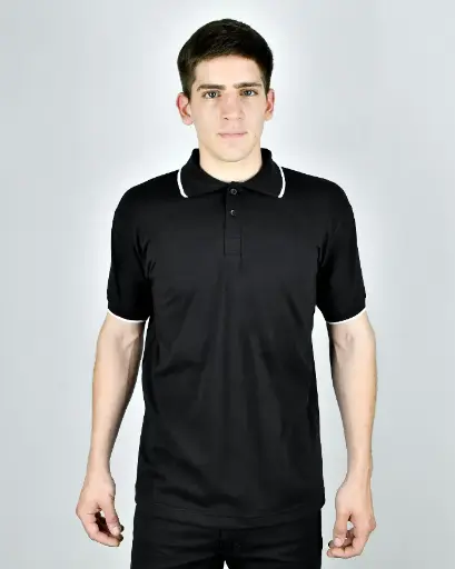 Chomba Mangas Cortas Liso Algodón Naim Job Booz Hombre