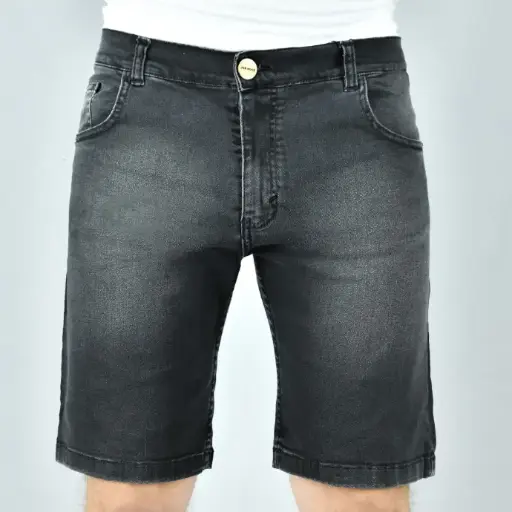 Bermuda Jean Regular Fit Mateo Job Booz Hombre