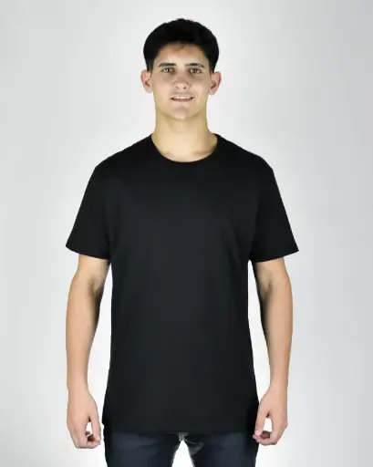 Remera Mangas Cortas Algodón Liso Mileto Job Booz Hombre